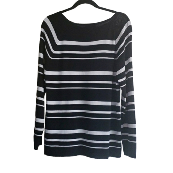 Vintage Pendleton Striped Knit Crewneck Sweater Top Size Medium - Picture 5 of 8